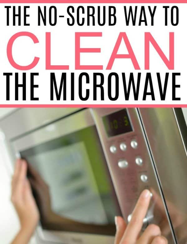 how to clean a dirty microwave