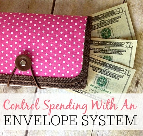 control spending with an envelope system