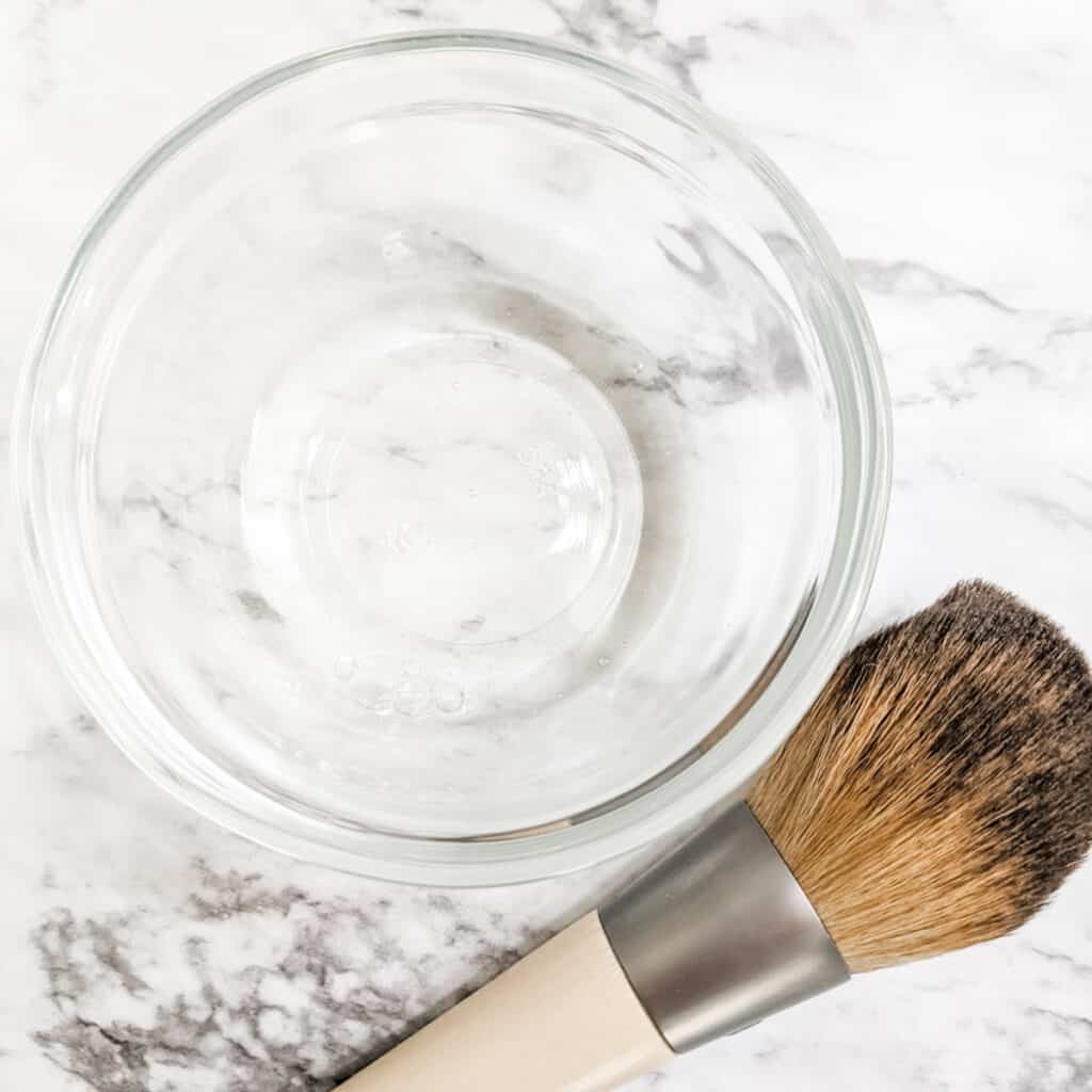 makeup brush cleaner DIY