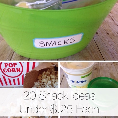 25+ Cute and Healthy Snack Ideas