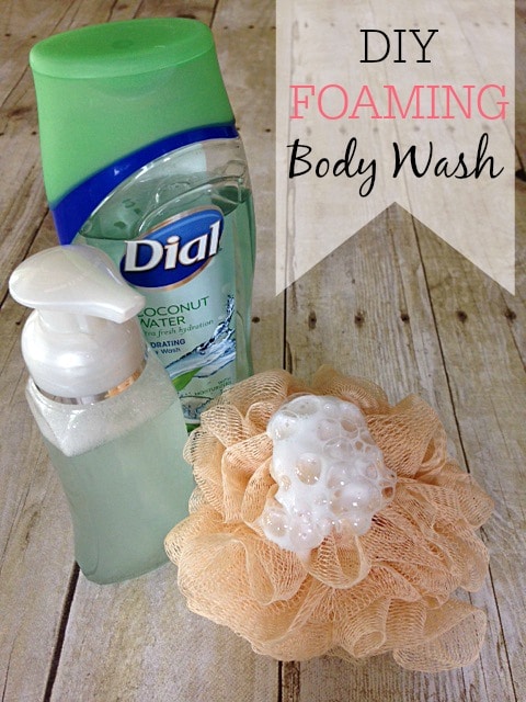 diy foaming body wash