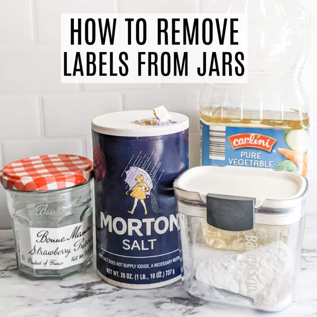 remove labels from jars