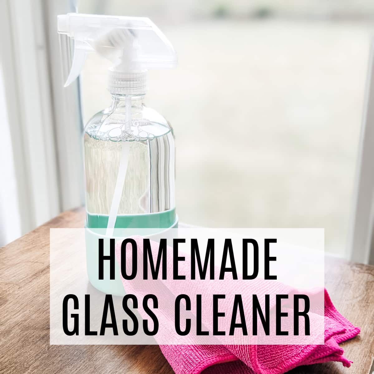 Best Homemade Window Cleaner Recipe (Simple Ingredients) - Frugally Blonde