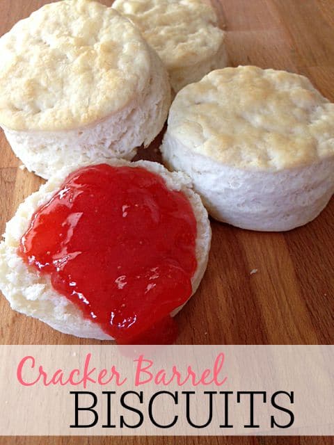 Cracker Barrel biscuit recipe