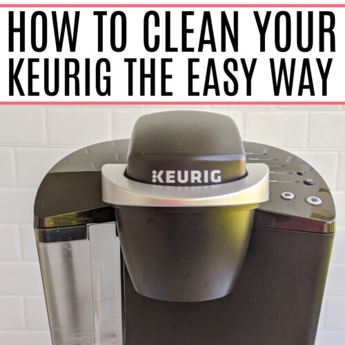 Hassle Free Way to Clean a Keurig Coffee Maker with Vinegar - Frugally ...