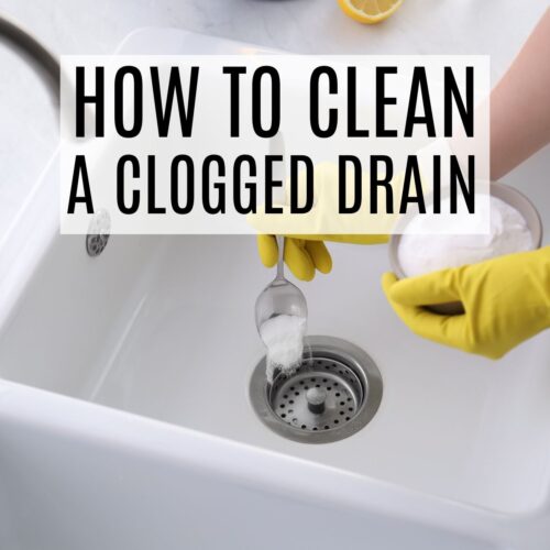 DIY Drain Cleaner - Frugally Blonde