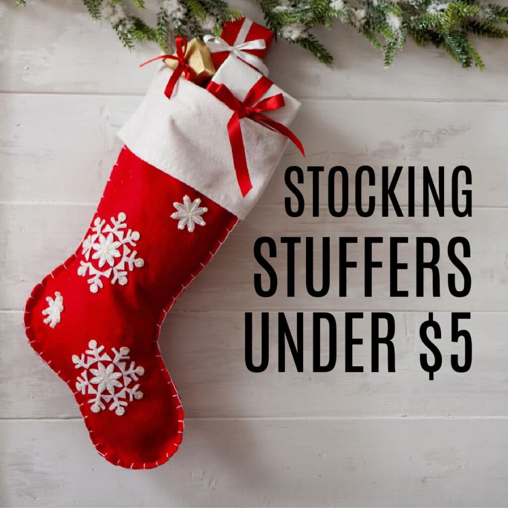 Stocking Stuffers Under $5 - Frugally Blonde
