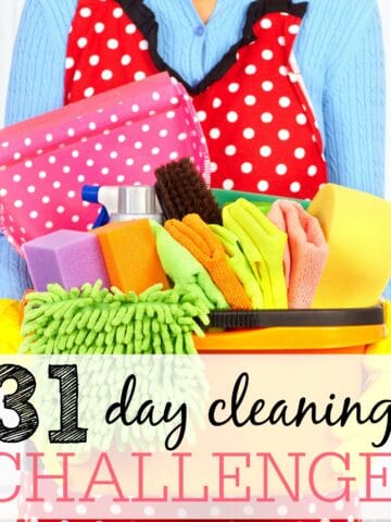 31 day cleaning challenge