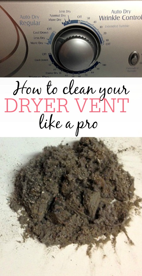 how to clean your dryer vent