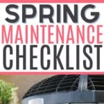 spring maintenance