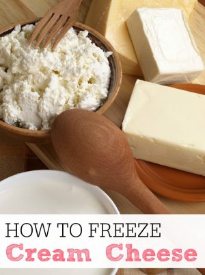 How To Freeze Cream Cheese - Frugally Blonde