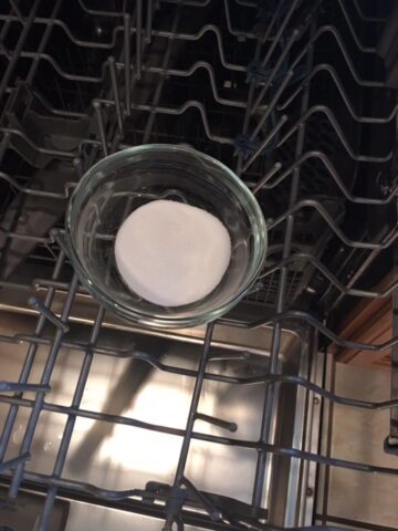 The Easiest Way To Clean Your Dishwasher - Frugally Blonde