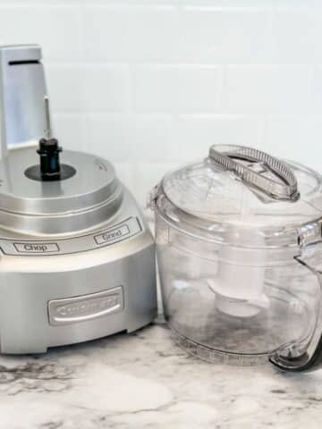 cleaning food processor
