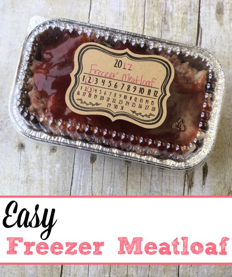 freezer meatloaf