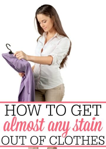 How To Get Almost Any Stain Out Of Clothes - Frugally Blonde