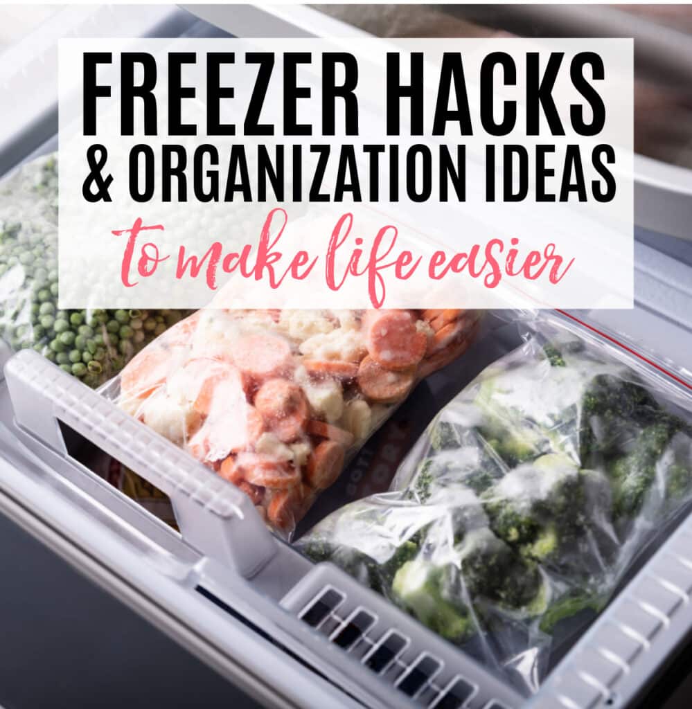 freezer organization hacks