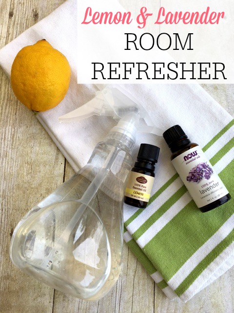 lemon and lavender room refresher