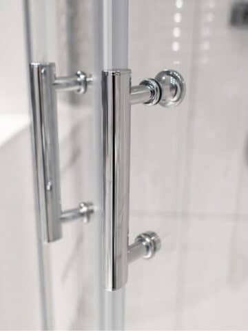shower door glass