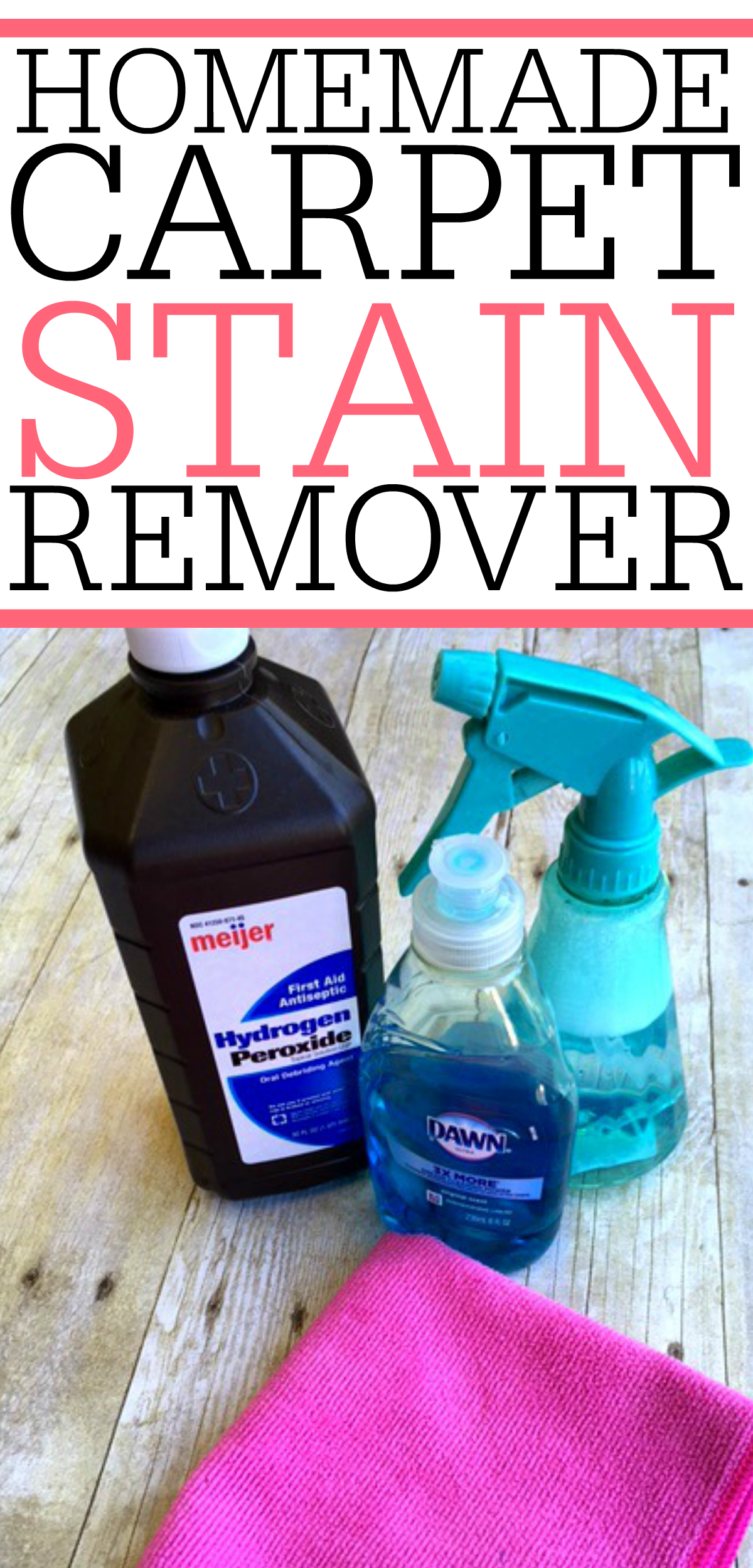 Homemade Carpet Stain Remover Frugally Blonde