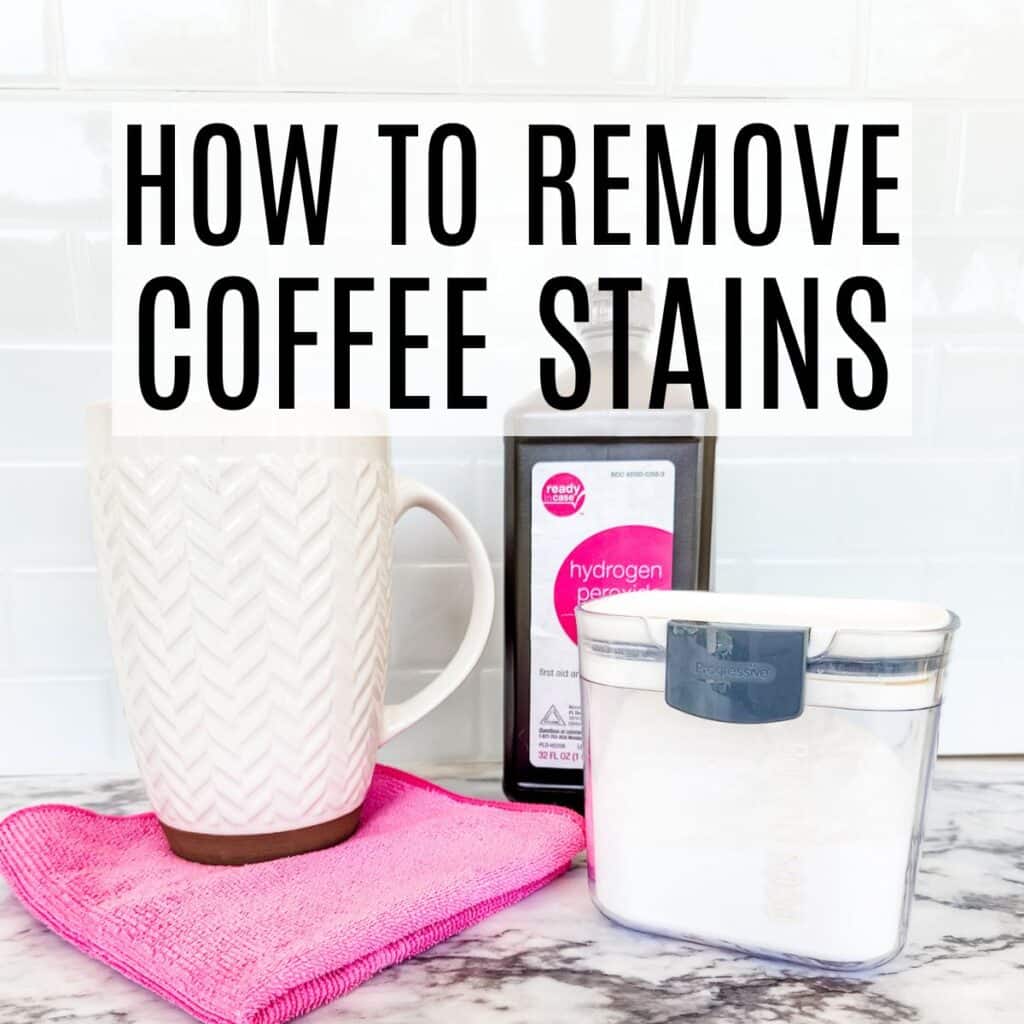 How To Remove Coffee Stains From Mugs - Frugally Blonde