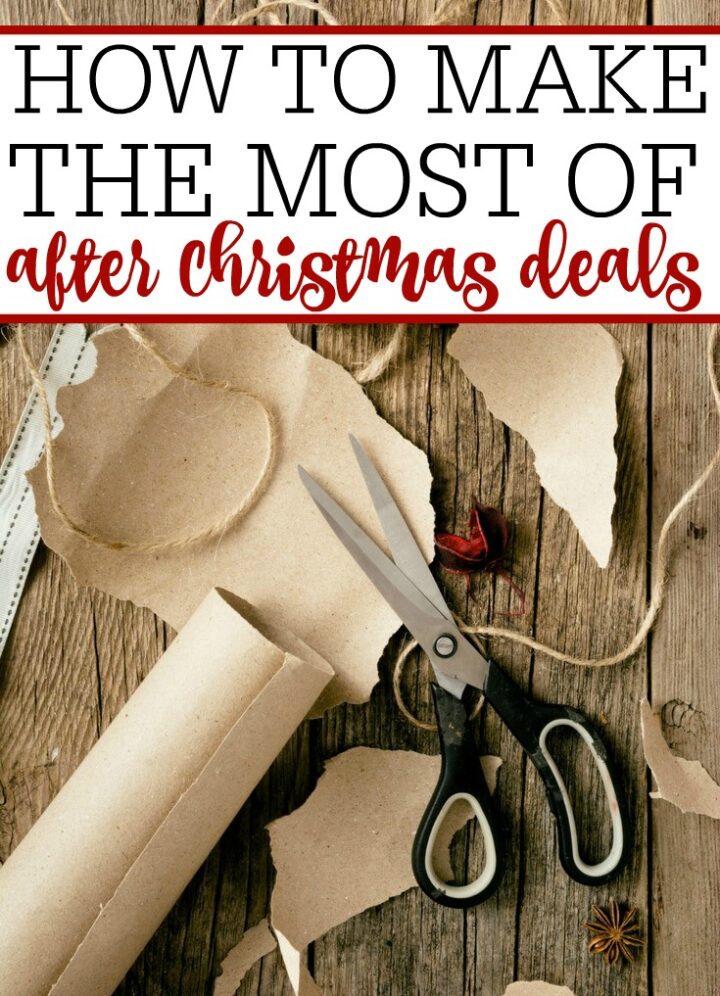 How To Make The Most of After Christmas Deals - Frugally Blonde