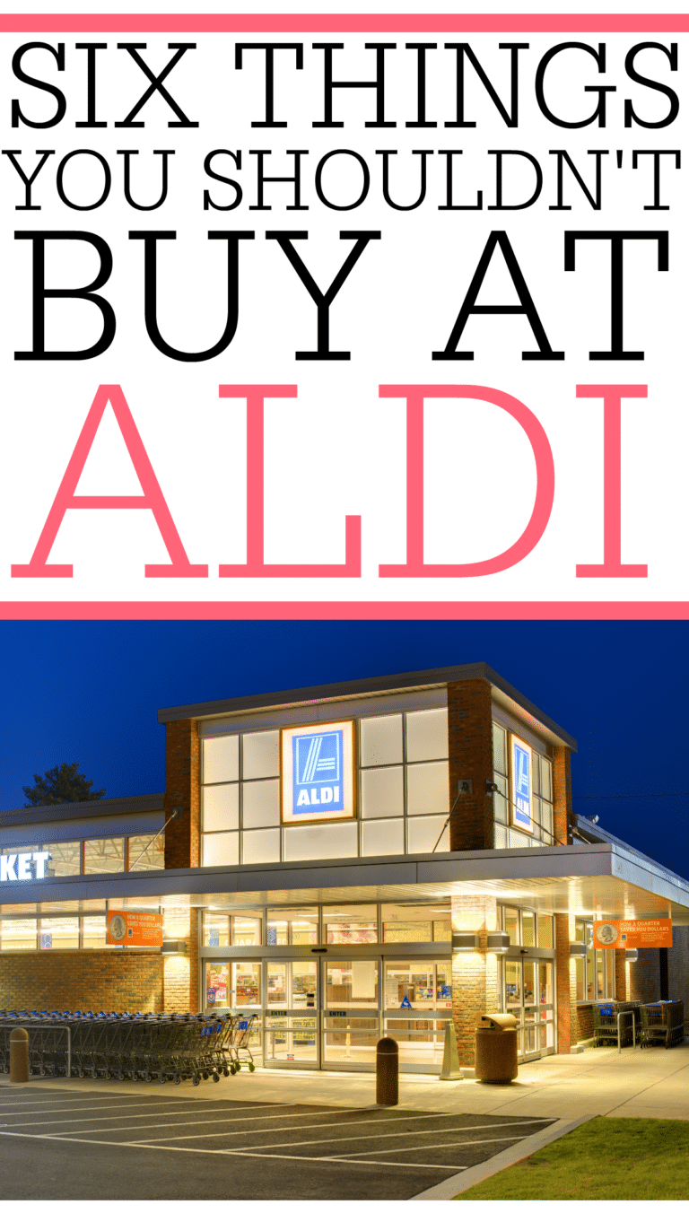 Things You Shouldn't Buy At Aldi - Frugally Blonde