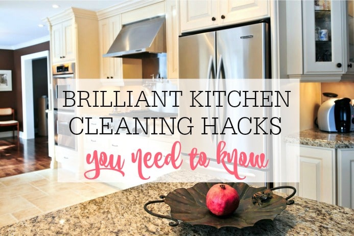 Kitchen Cleaning Hacks