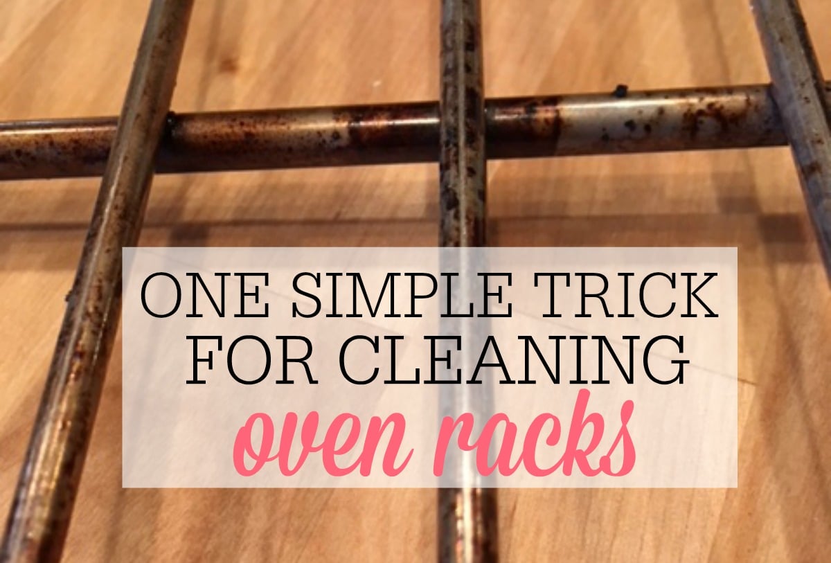 Simple Trick For Cleaning Oven Racks Frugally Blonde   Cleaning Oven Racks 1 