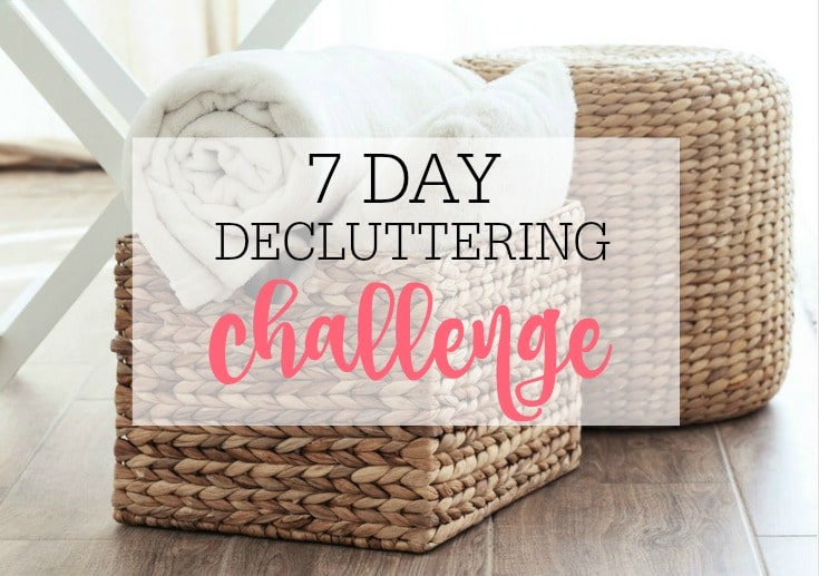 donations after a decluttering challenge