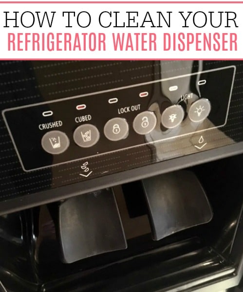 How To Clean Refrigerator Water Dispenser