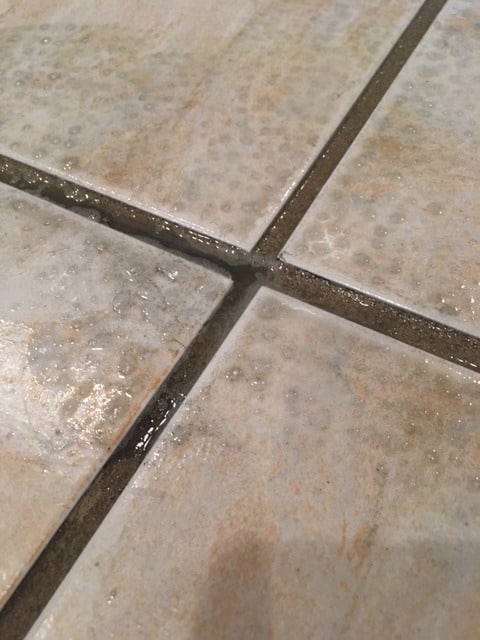 best way to clean dirty grout