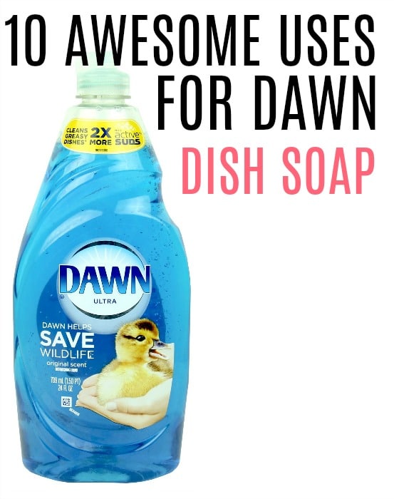 dawn dish soap uses