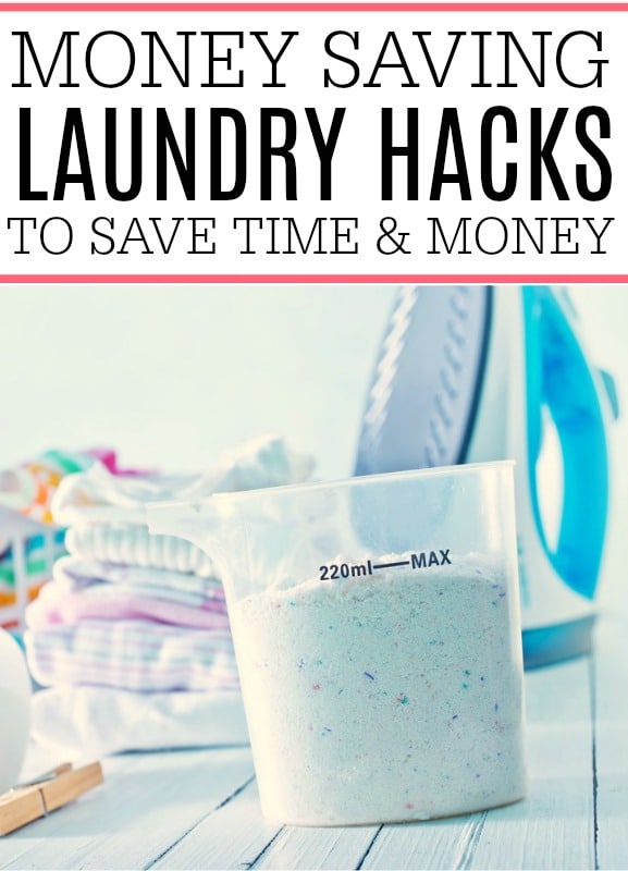 money saving laundry hacks