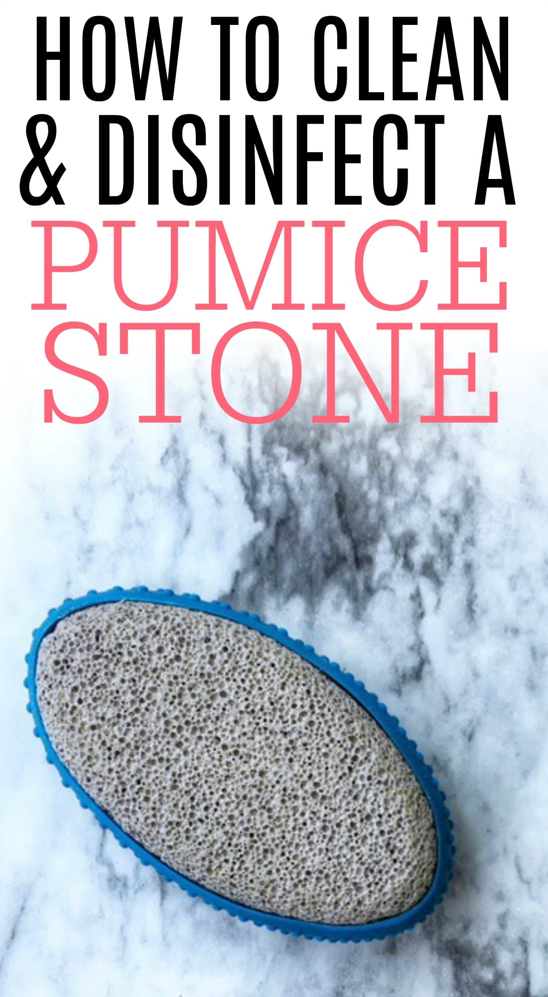 How To Clean A Pumice Stone Using 2 Ingredients Frugally Blonde