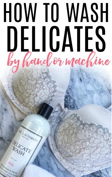how to hand wash delicates