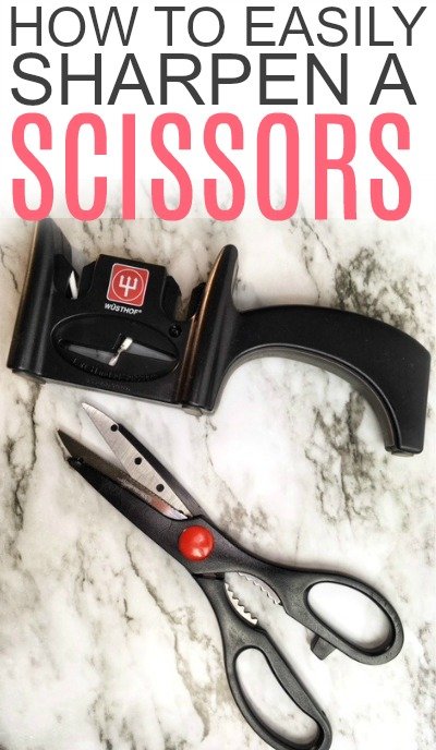 sharpen a scissors