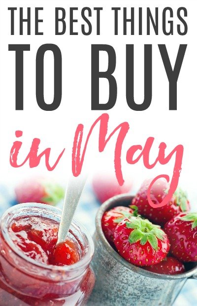 the best things to buy in may