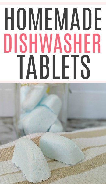 homemade dishwasher tabs