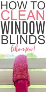 How To Clean Window Blinds Like A Pro - Frugally Blonde