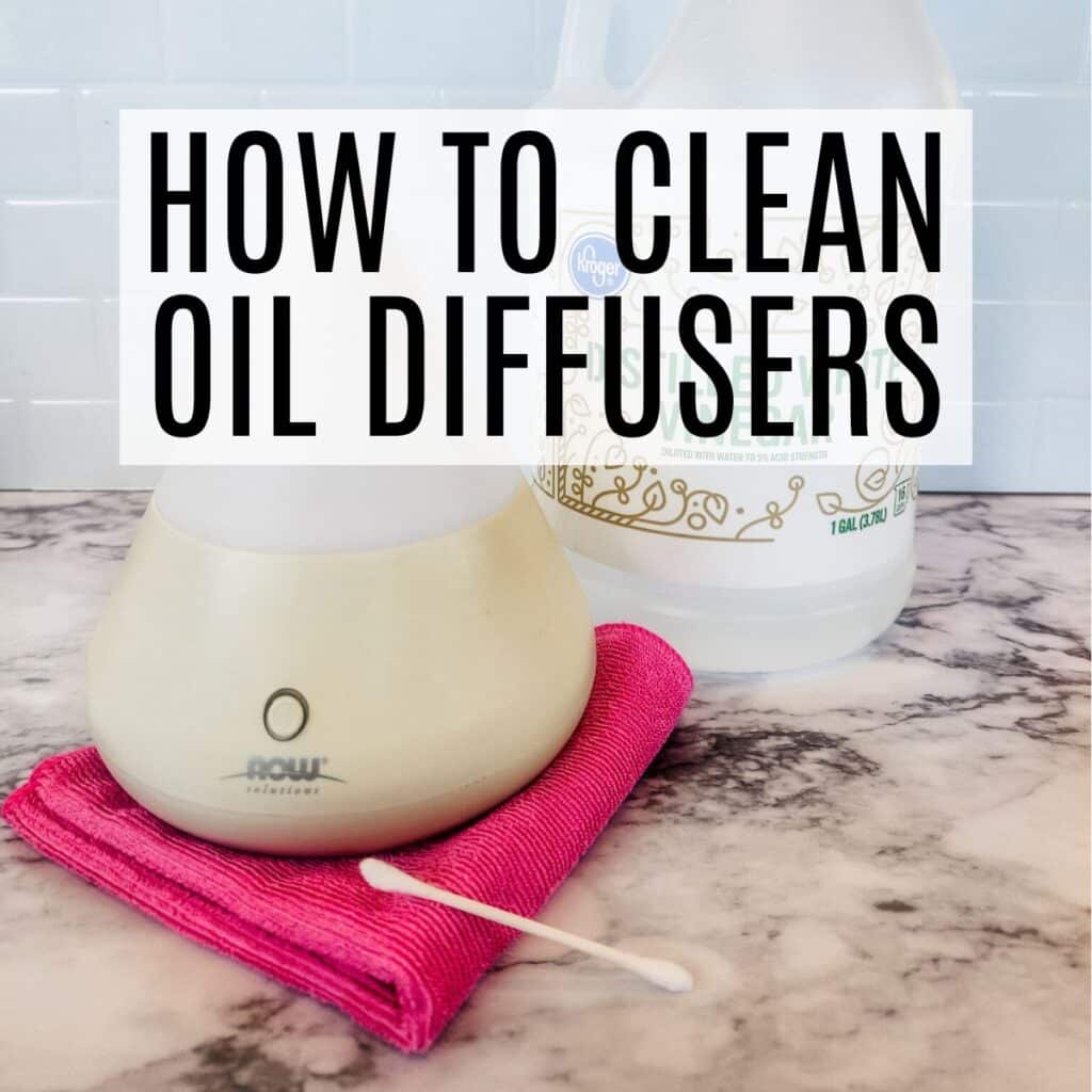 how to clean oil diffusers