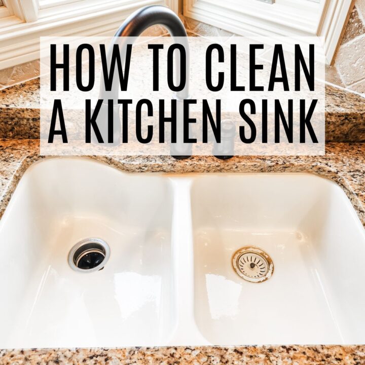 How To Clean A Kitchen Sink Frugally Blonde   How To Clean A Kitchen Sink 720x720 