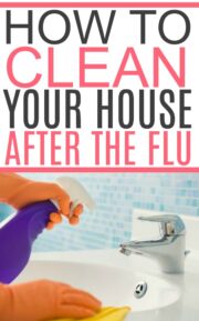 How To Clean Your House After The Flu or Cold - Frugally Blonde