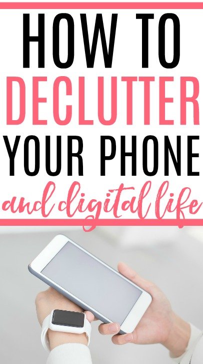 declutter your phone