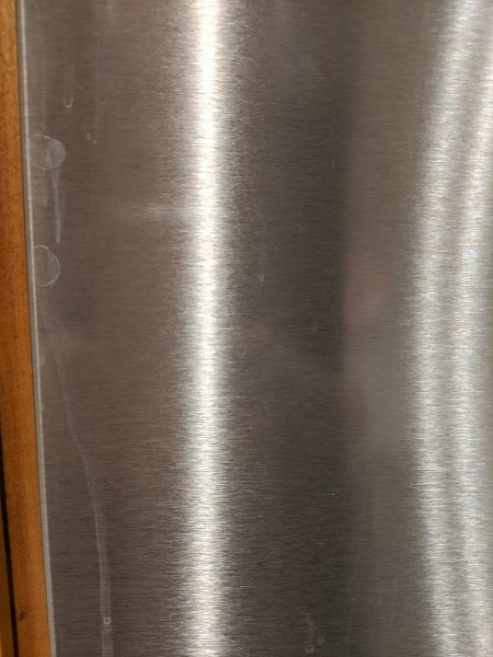 dishwasher with stains