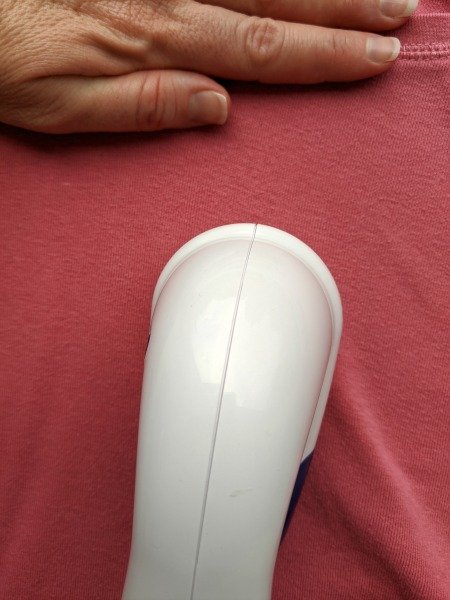 using fabric shaver to remove pills from clothes