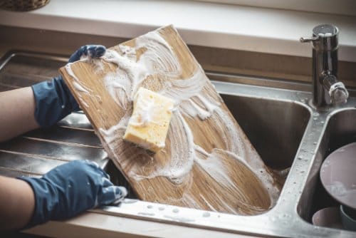 cutting board cleaning