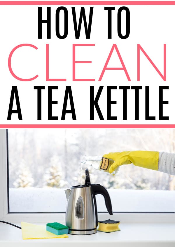 clean a tea kettle