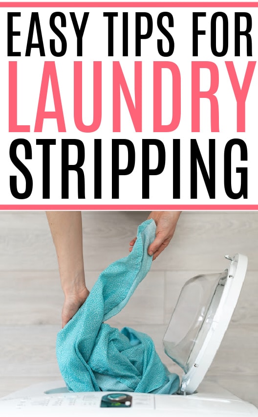 laundry stripping