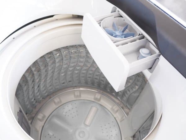 top load washer for stripping laundry