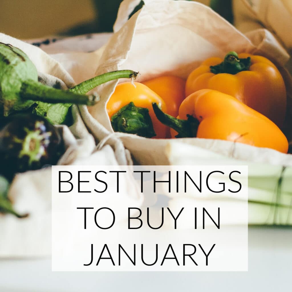 best things to buy in january